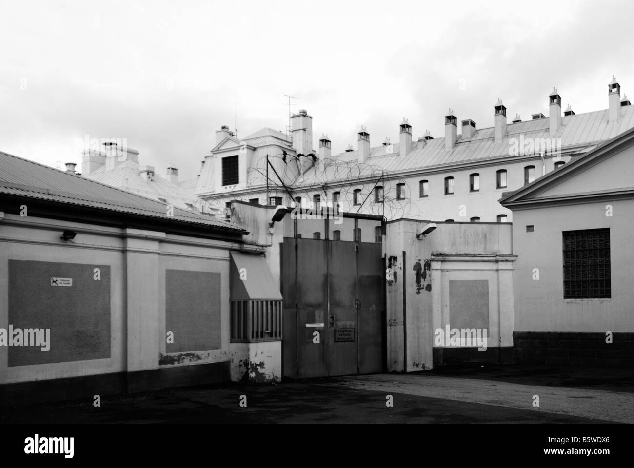 Prison in Malmö Sweden Stock Photo