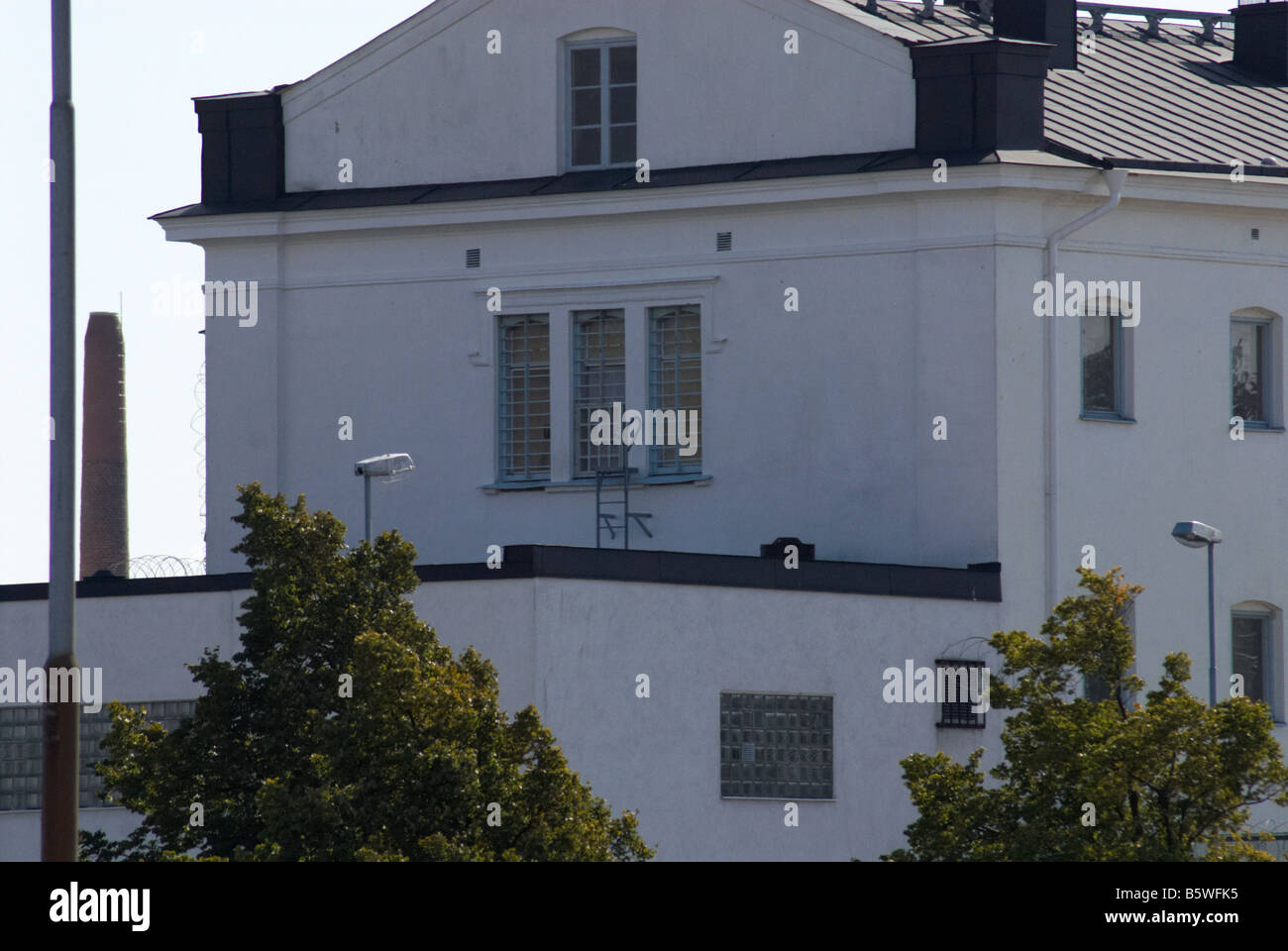 Prison in Karlskrona Stock Photo