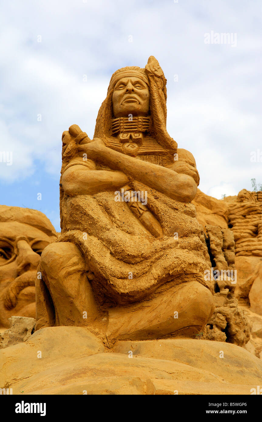 indian brave wild west native indigenous american Stock Photo - Alamy