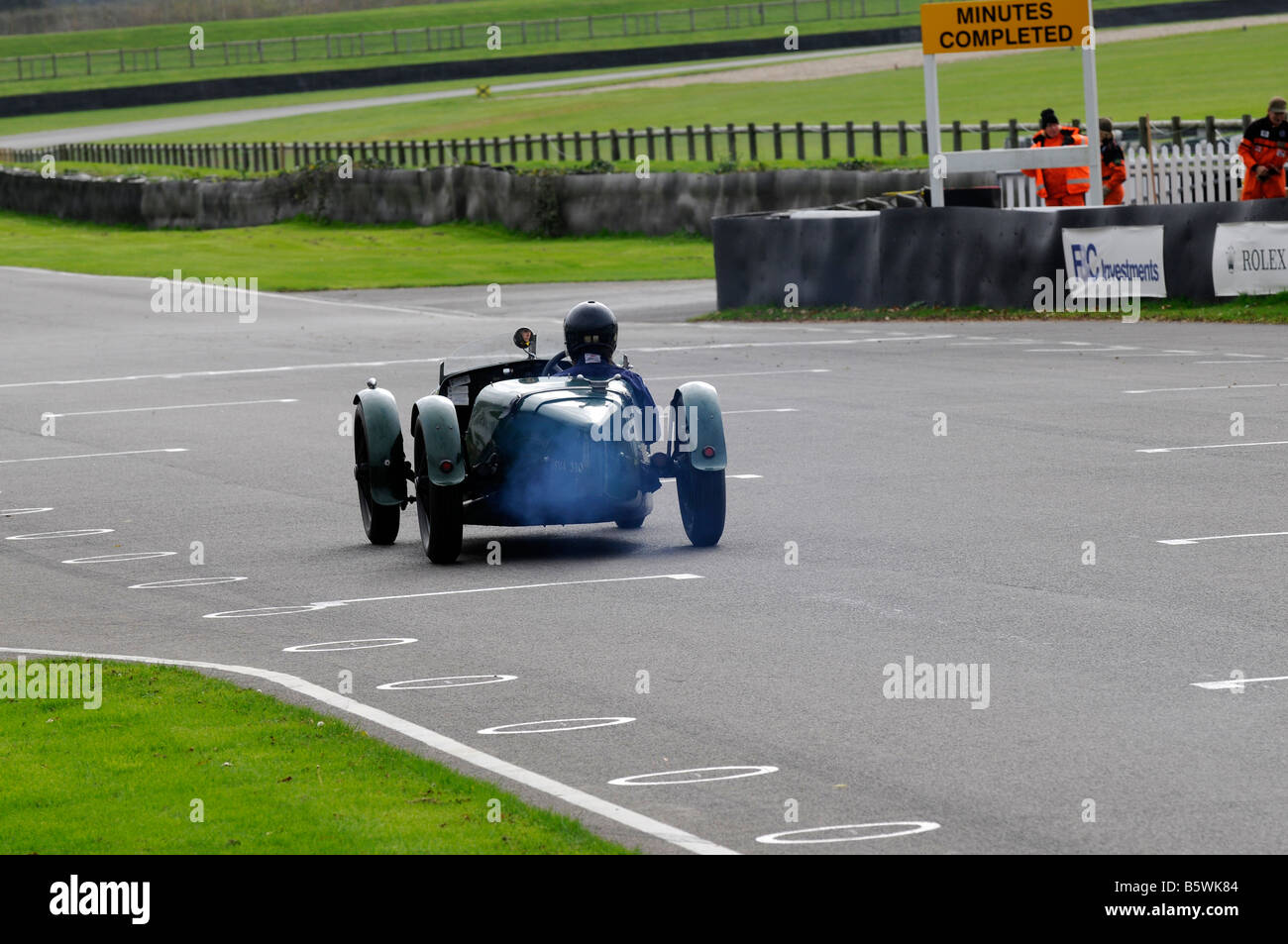 1930 Riley special The Runner Bean 1089cc at VSCC Autumn sprint ...