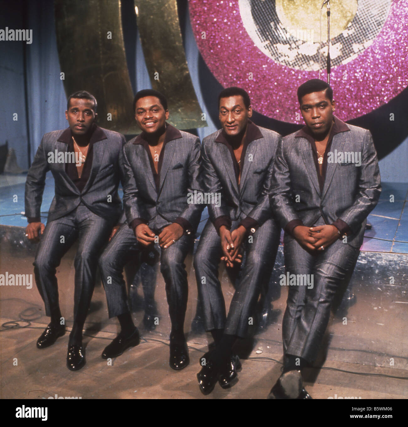 THE FOUR TOPS  US vocal group about 1969 Stock Photo