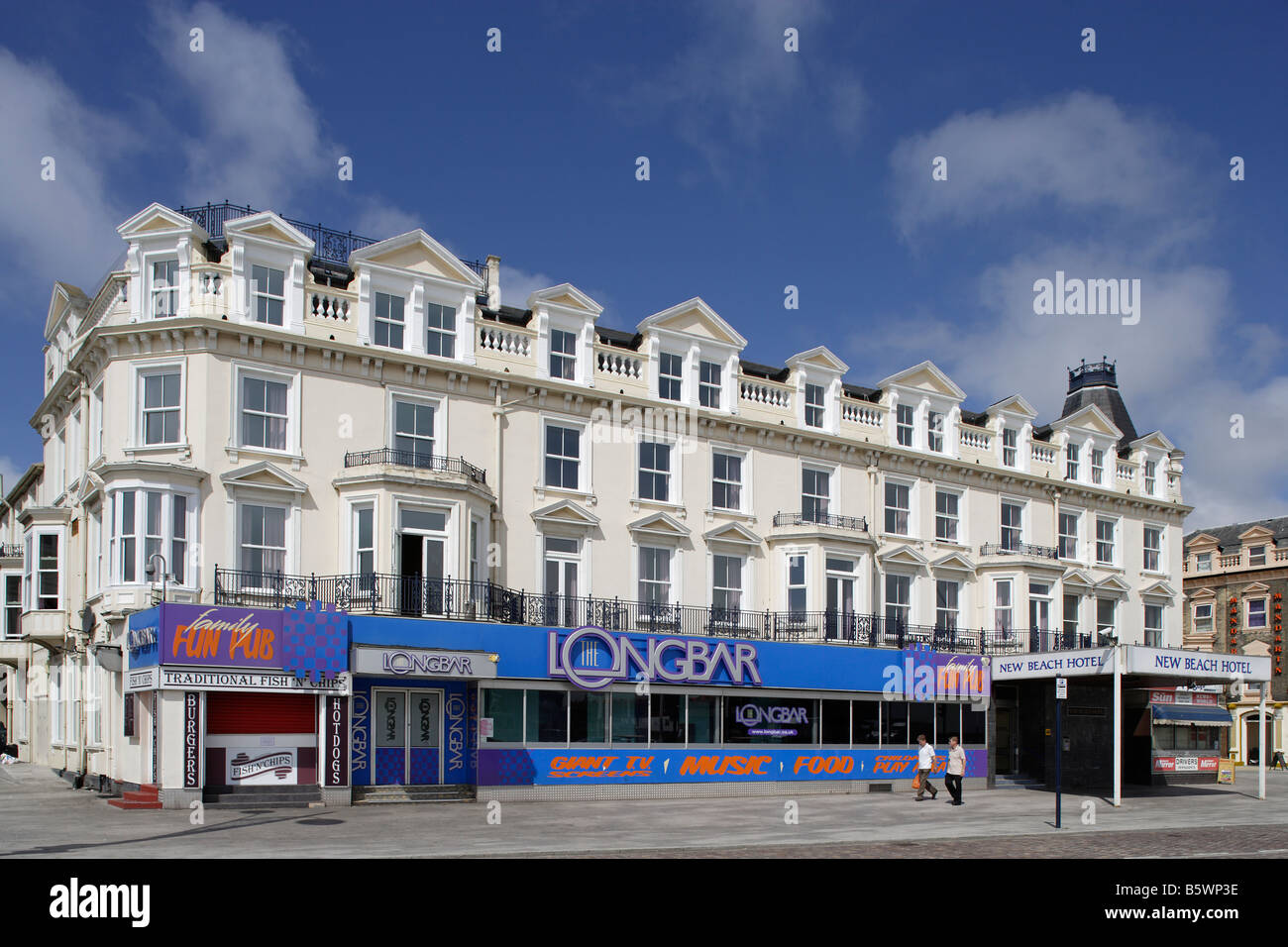 Great Yarmouth sea front typical buildings Norfolk UK Stock Photo Alamy