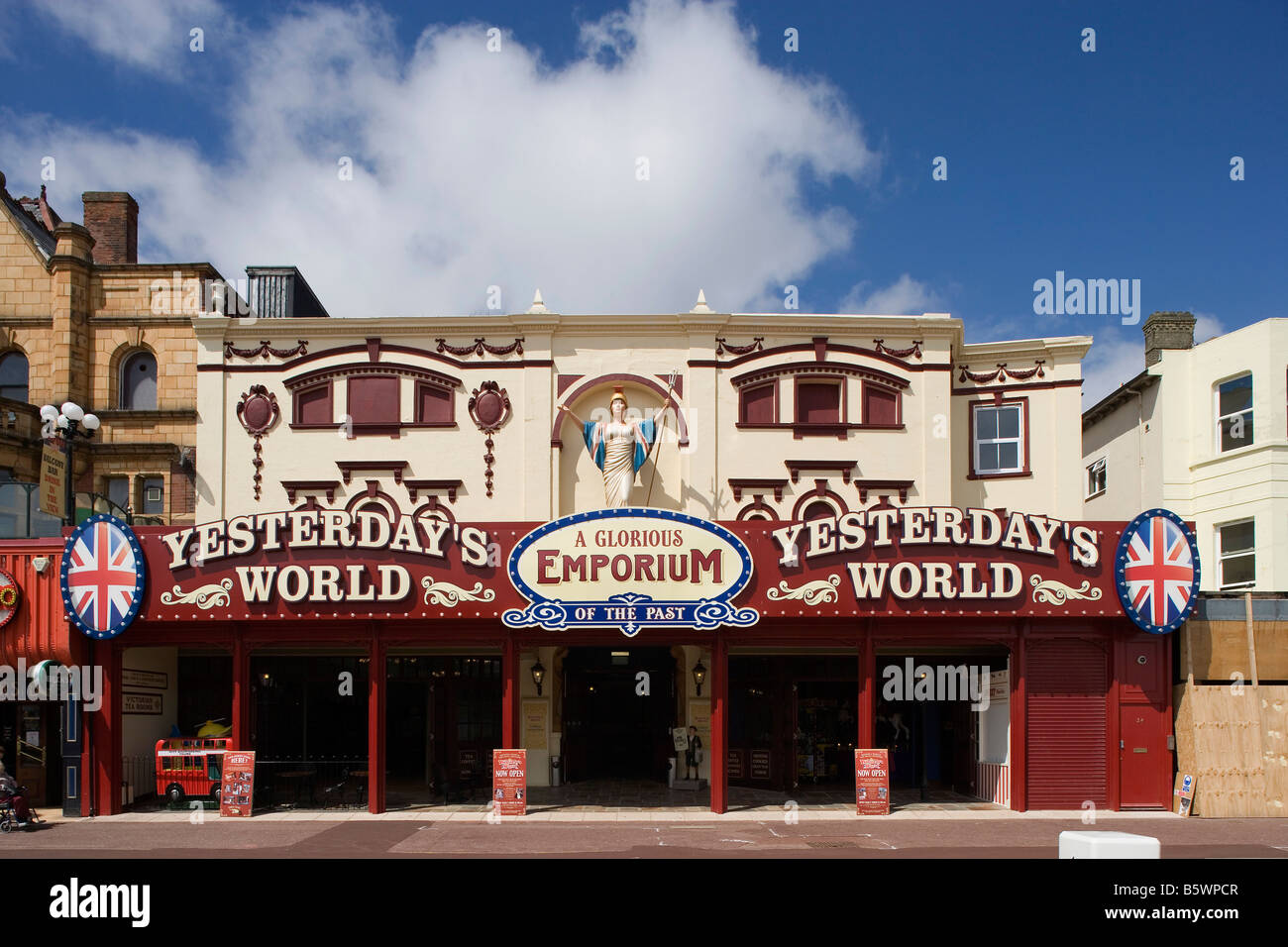 Great Yarmouth sea front typical buildings Norfolk UK Stock Photo Alamy
