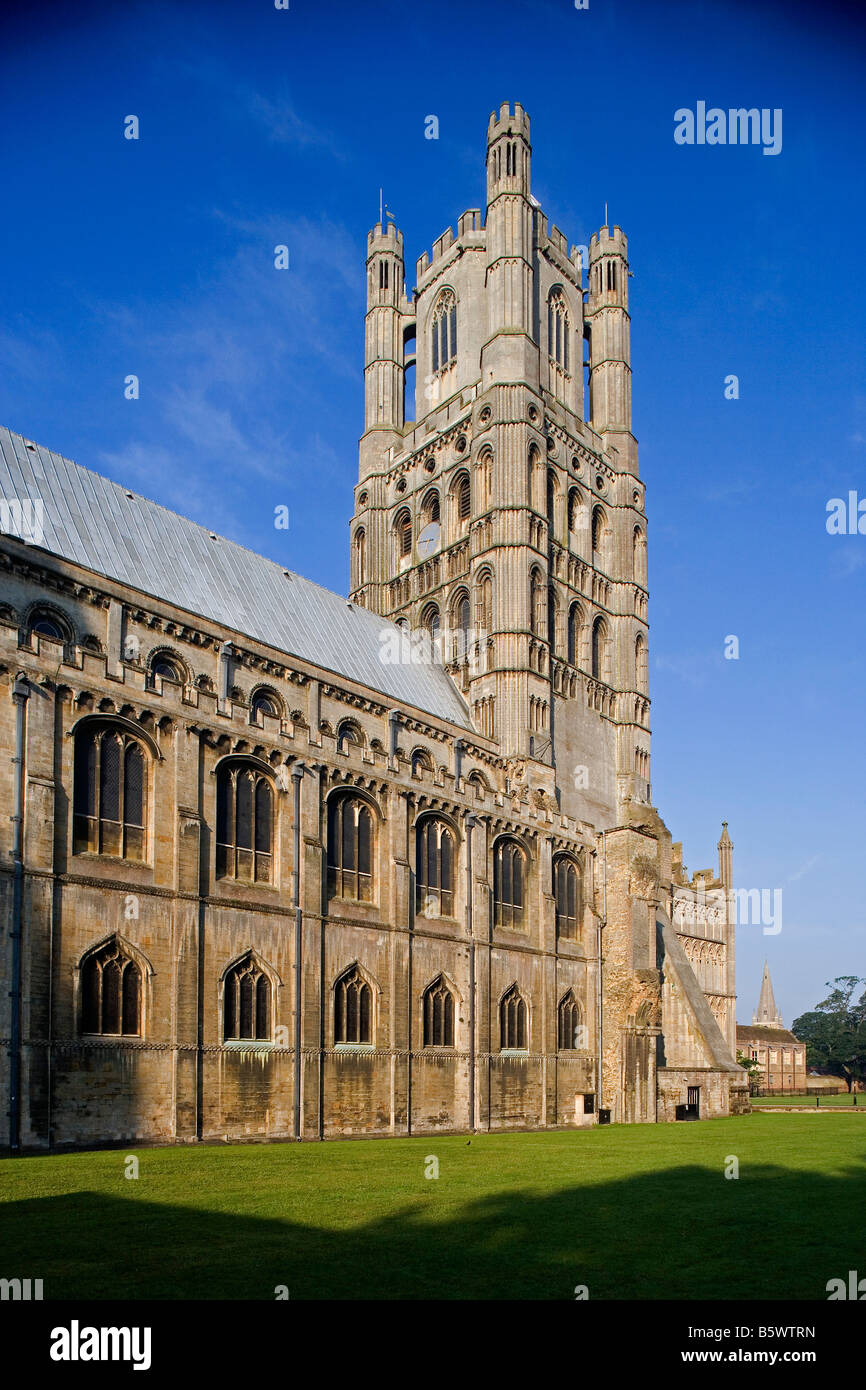 Ely cathedral 1083 Cambridgeshire UK Stock Photo - Alamy