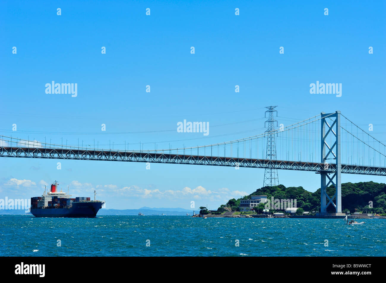 Kanmon Bridge Between Honshu And Kyushu Japan Stock Photo Alamy Kanmon Bridge Between Honshu And Kyushu Japan Stock Photo Alamy