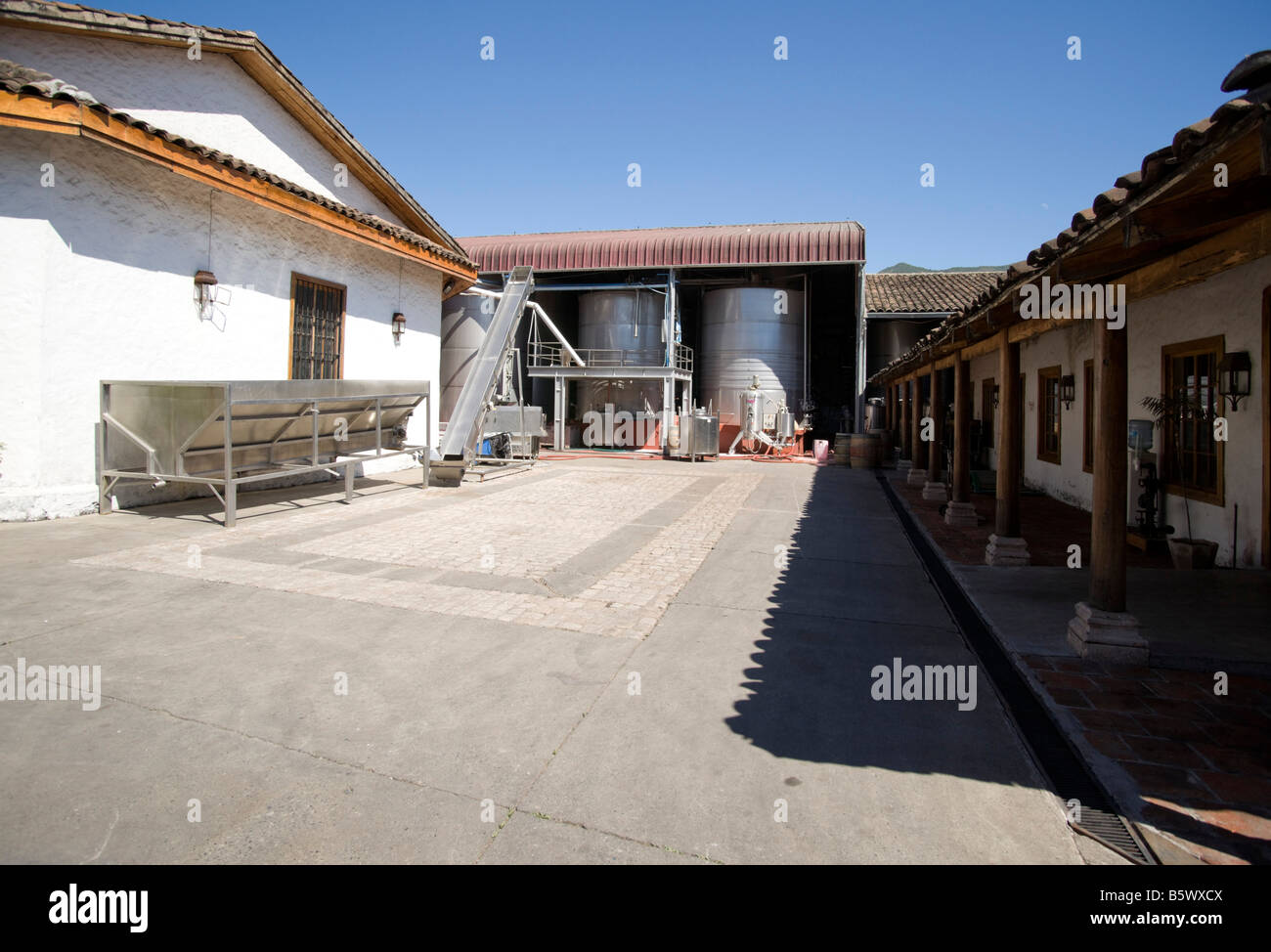 Casa Silva winery, Colchagua Valley, Chile Stock Photo