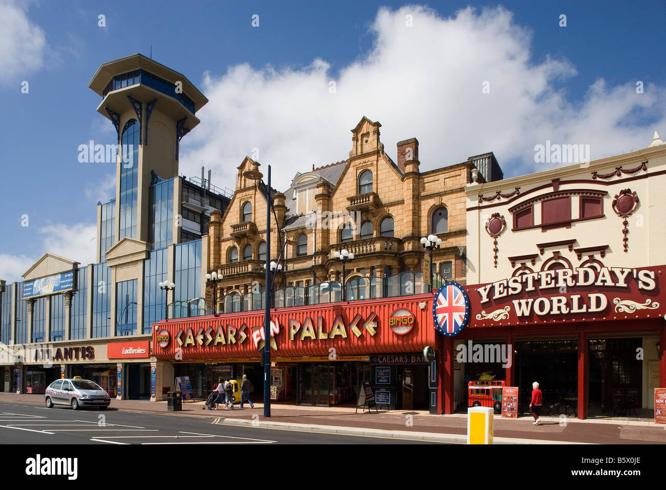 Great Yarmouth sea front typical buildings Norfolk UK Stock Photo Alamy