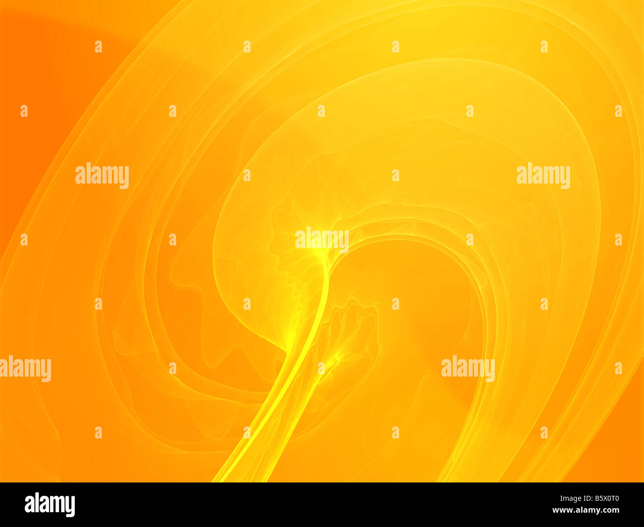 Abstract wallpaper illustration of wavy flowing energy and colors Stock ...