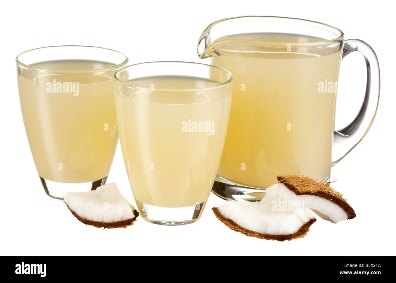 Coconut drink Cut Out Stock Images & Pictures - Alamy