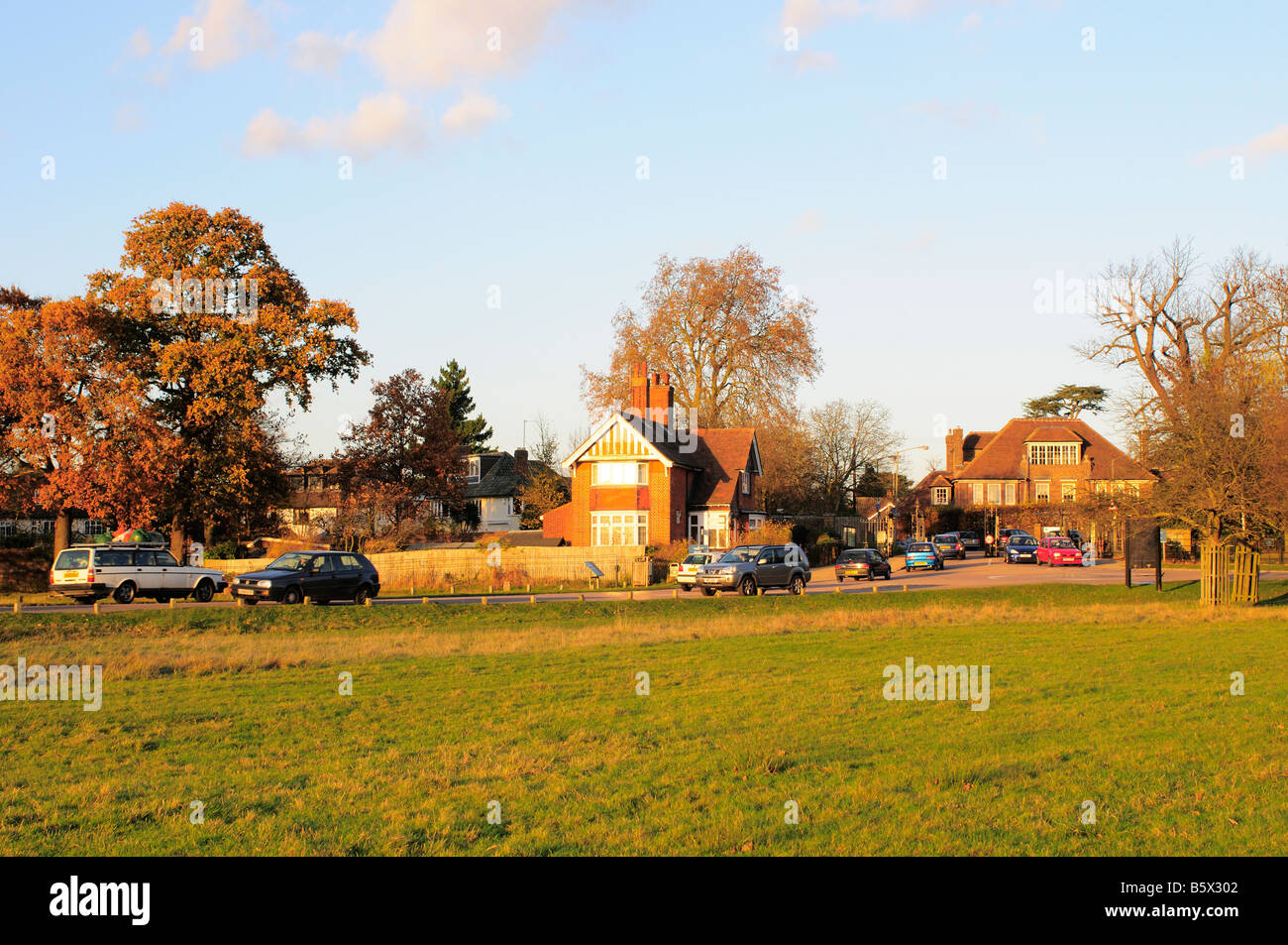 Roehampton gate, Richmond Park Richmond Upon Thames Surrey UK Stock