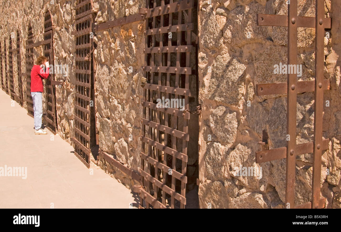 Yuma Territorial Prison State Historic Park Arizona USA Stock Photo