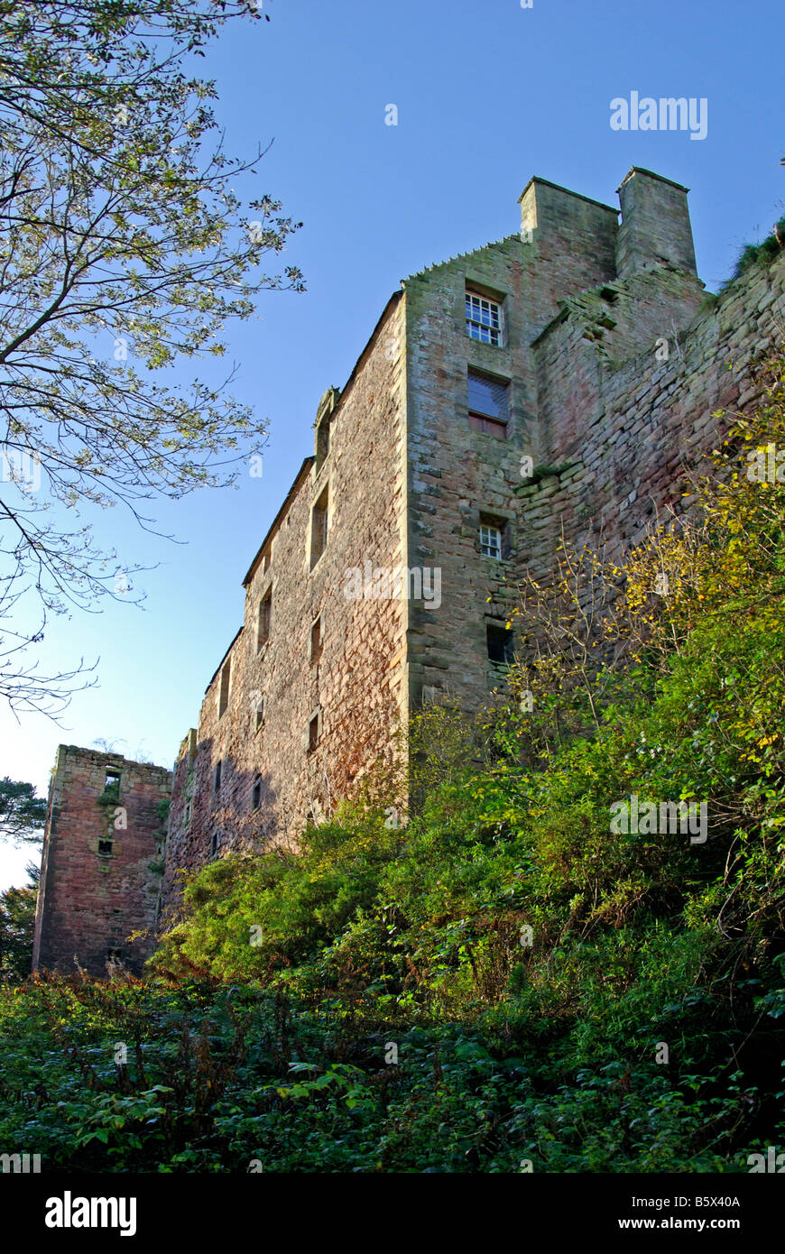 Rosslyn castle, Scotland Stock Photo Alamy