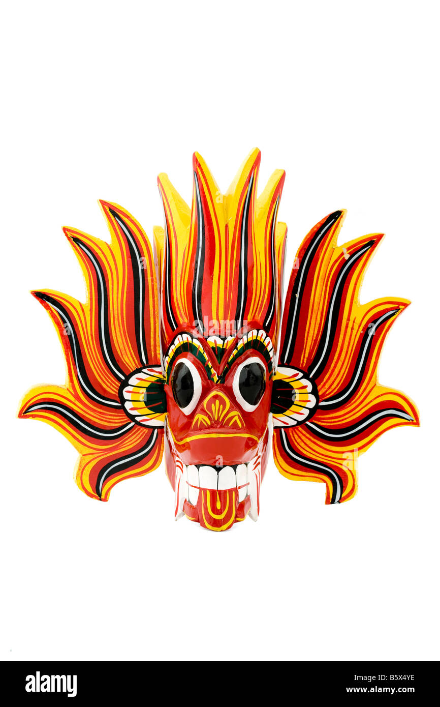 Sri lanka mask hi-res stock photography and images - Alamy