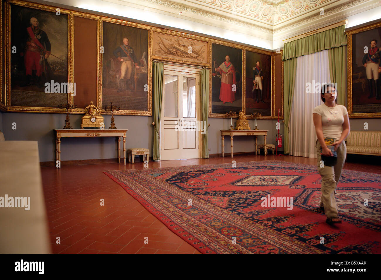 Royal Apartments, Norman Palace, Palermo, Sicily Stock Photo Alamy