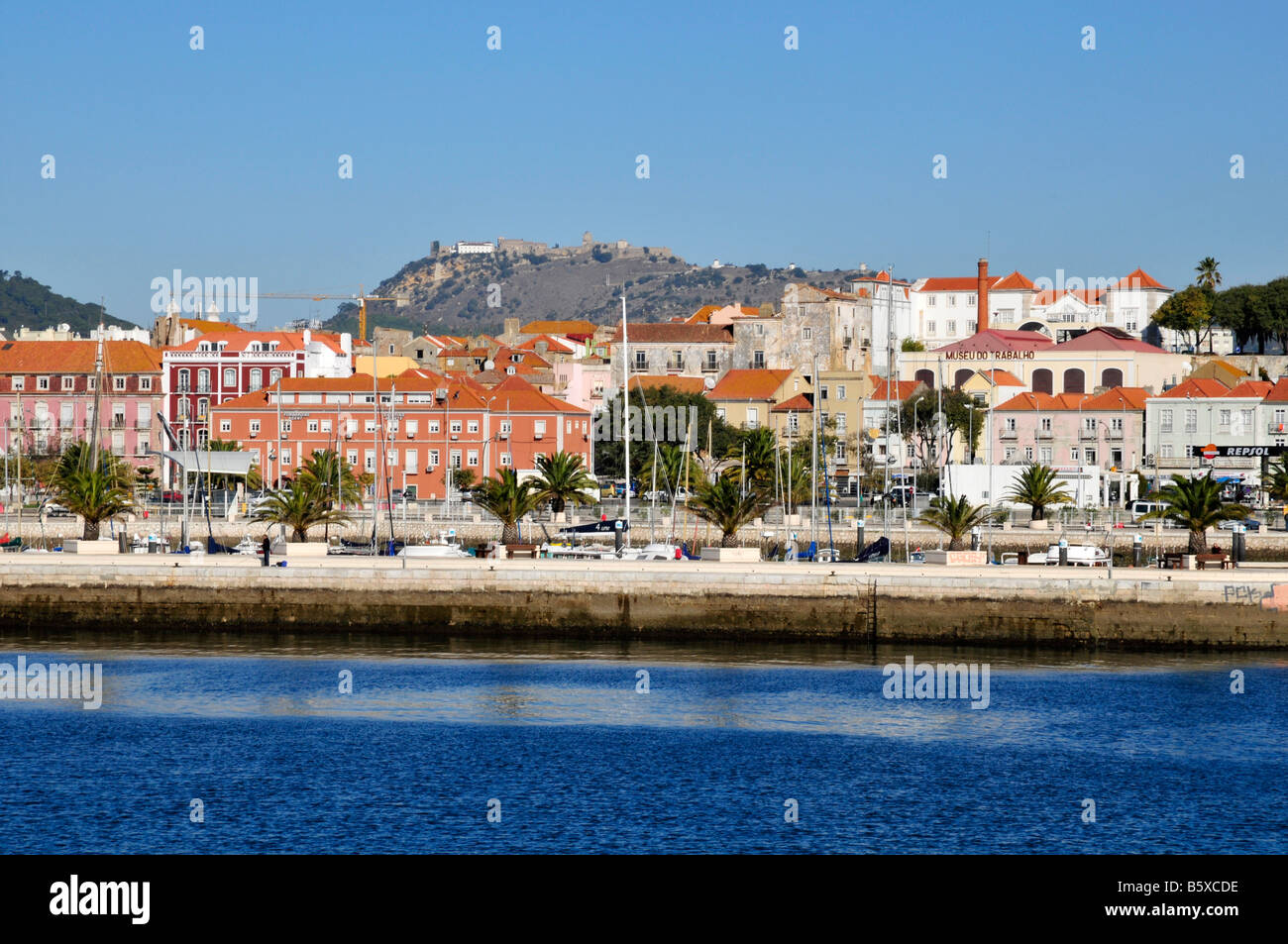 Setubal, in the Sado estuary, Portugal. Stock Photo