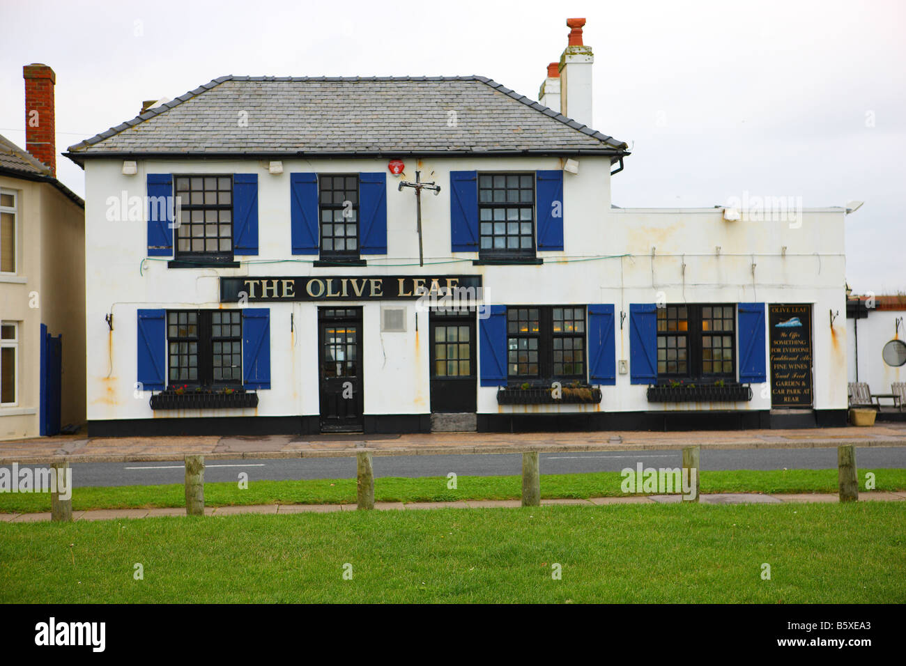 The Olive Leaf Inn on Hayling Island, named after Hayling Island's