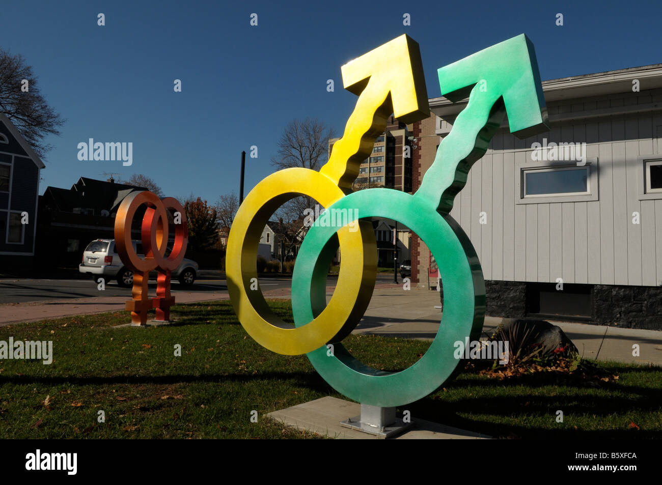 Street art in Rochester, nY uSA Stock Photo Alamy