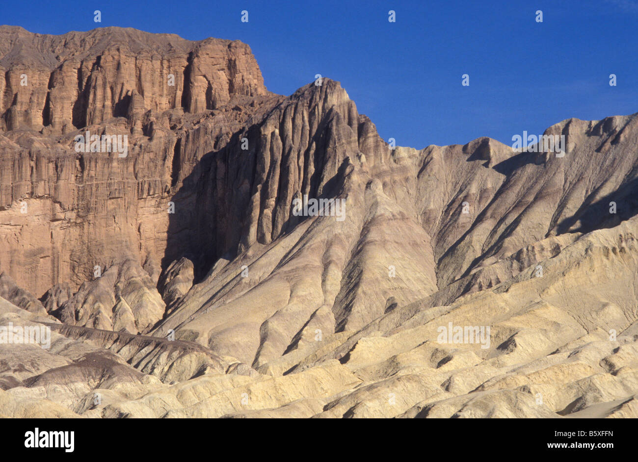 Golden Canyon at Death Valley National Park California USA Stock Photo ...