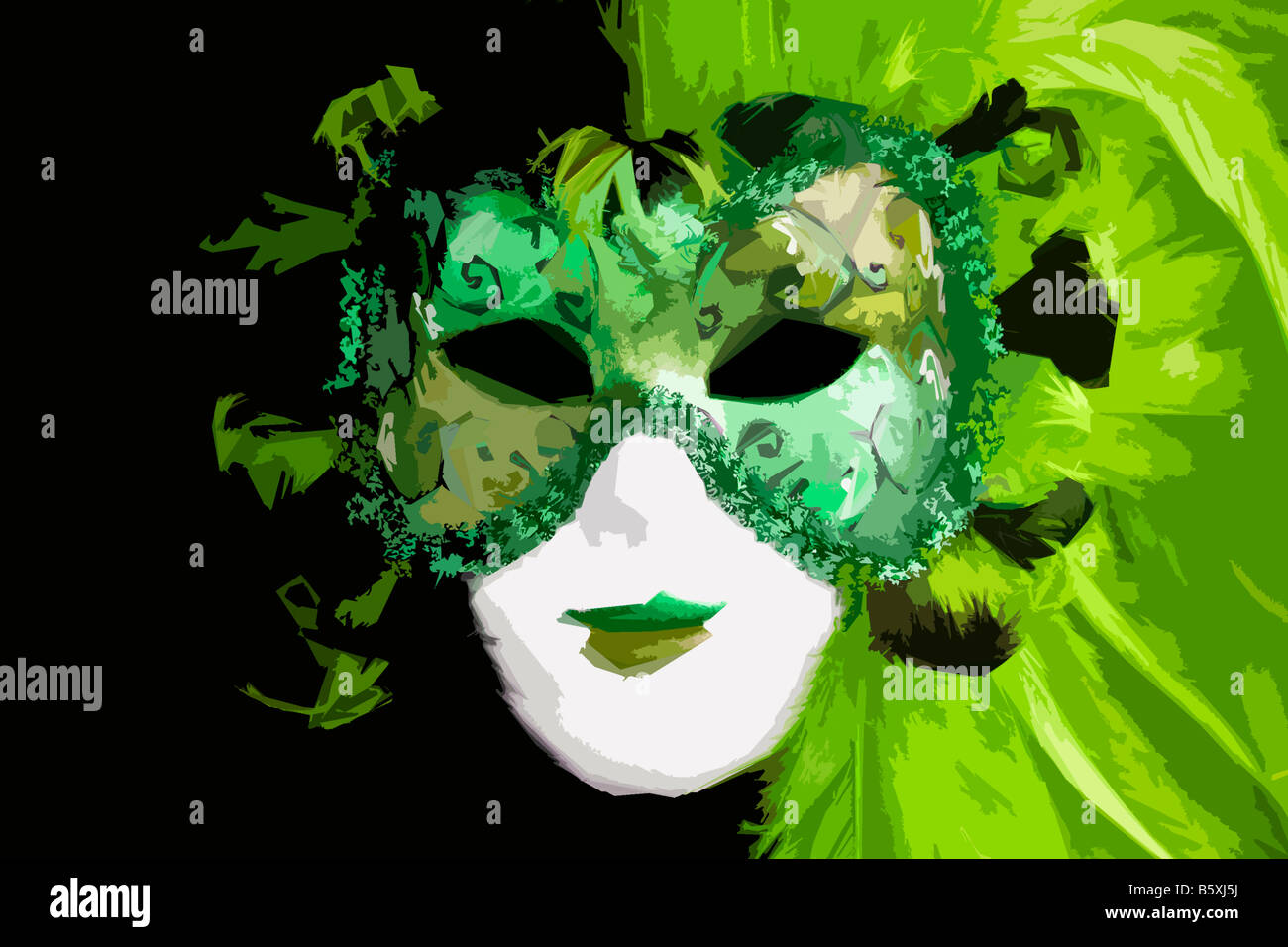 Masked feathers hi-res stock photography and images - Page 2 - Alamy