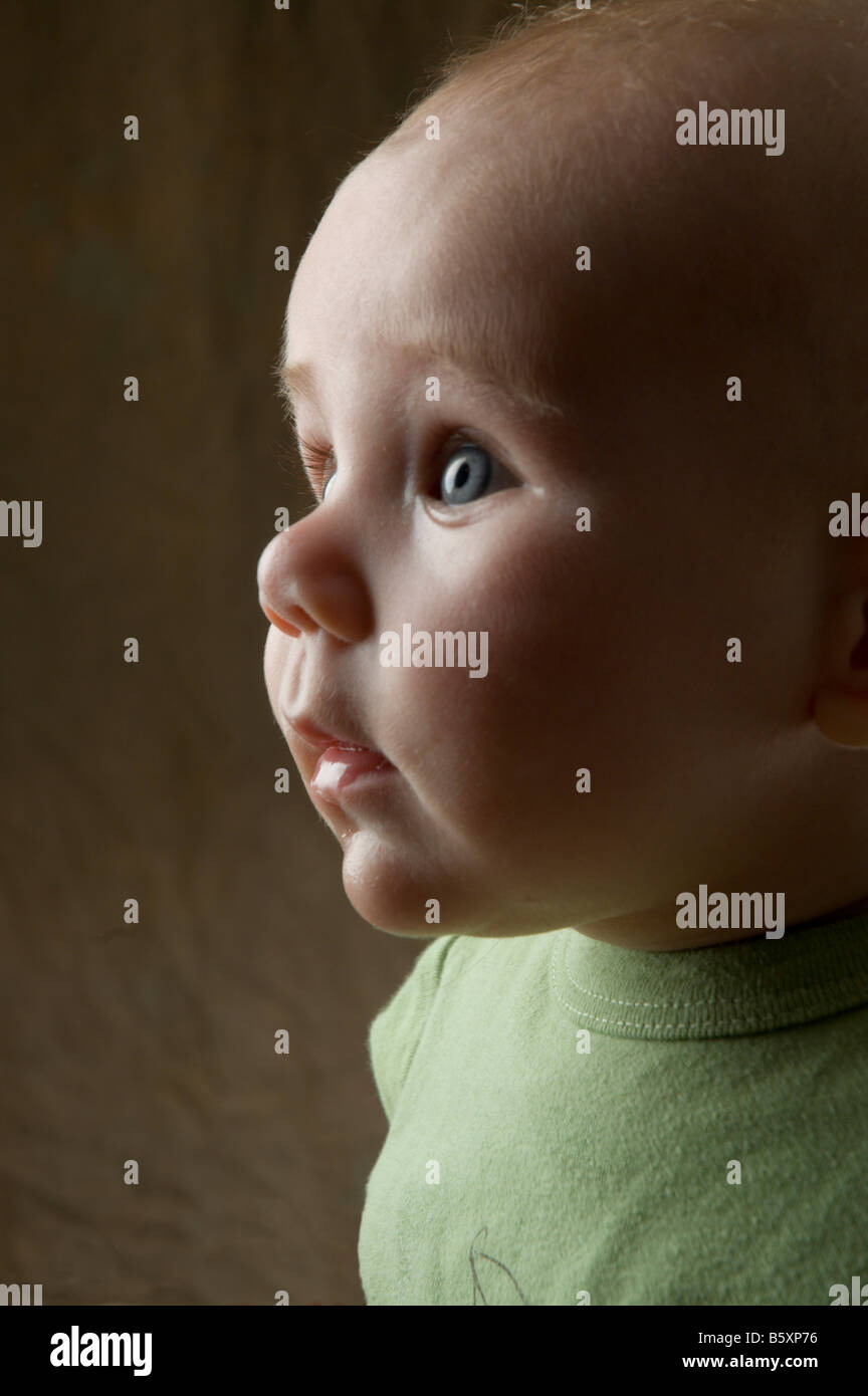 Baby Face Profile Stock Photo Alamy Baby Face Profile Stock Photo Alamy