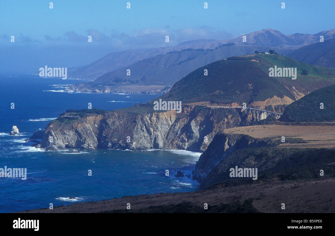 Highway 1 at Big Sur Coast in California USA Stock Photo - Alamy