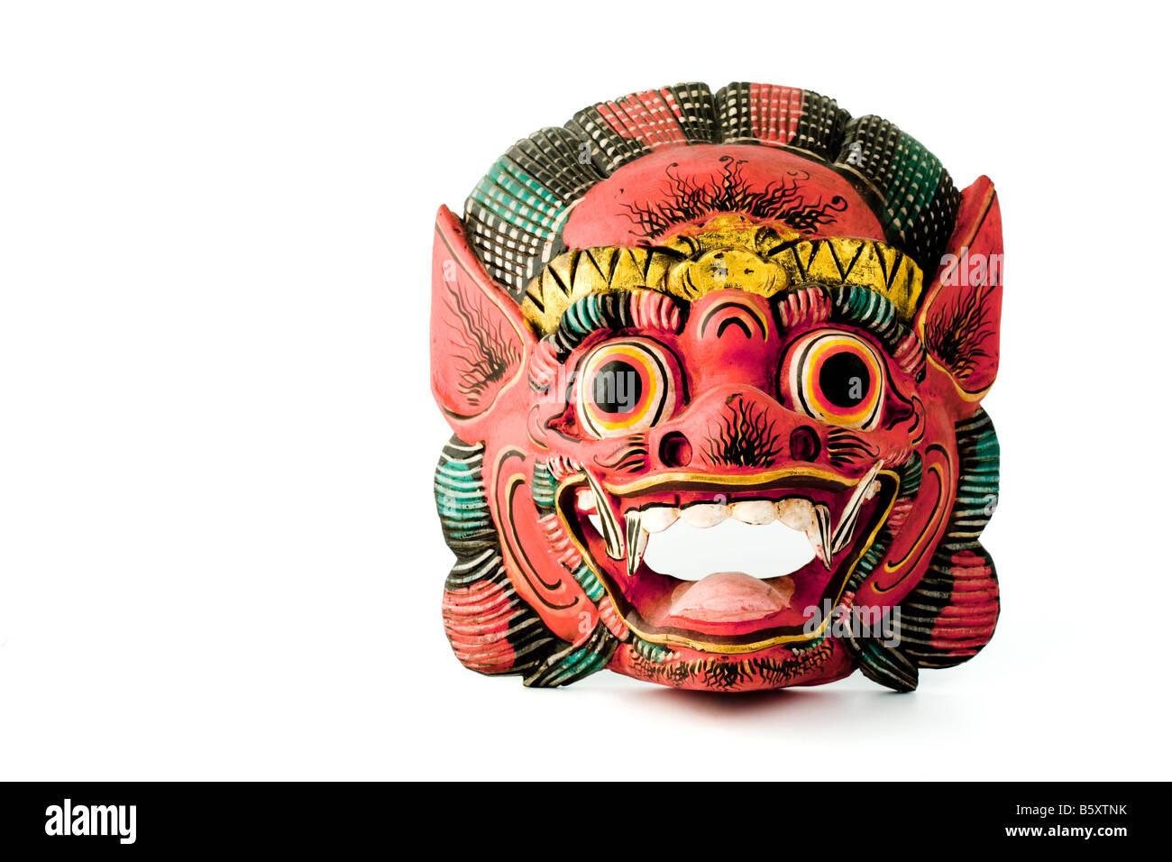 Traditional mask from Thailand Stock Photo - Alamy