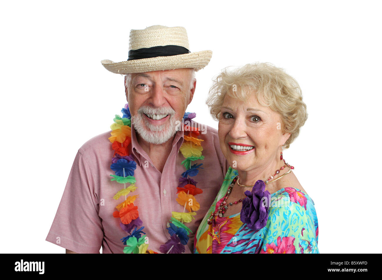 An attractive mature couple enjoying their second honeymoon on a