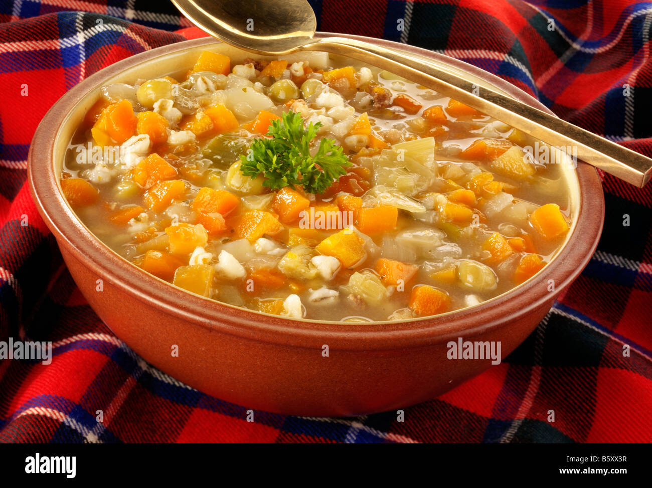 SCOTCH BROTH SOUP Stock Photo Alamy