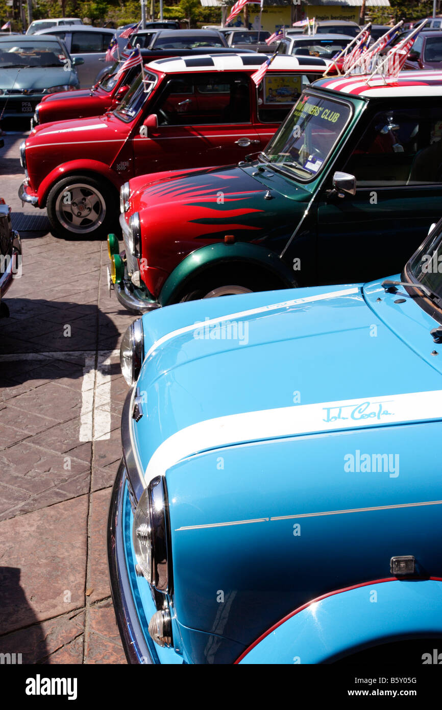 Mini cooper cars in Kuala Terengganu, Malaysia Stock Photo Alamy