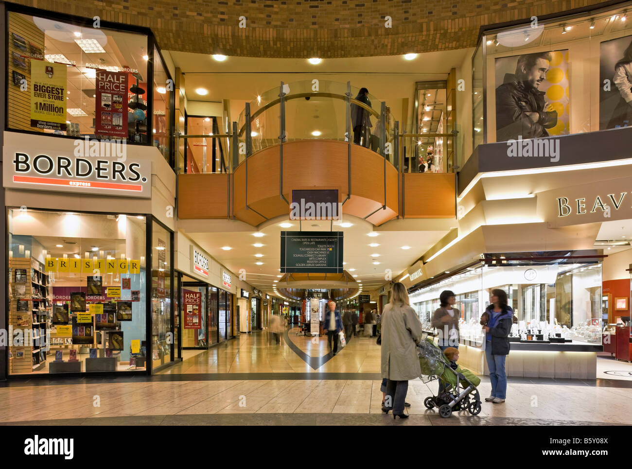 Touchwood Shopping Centre in Solihull Stock Photo Alamy