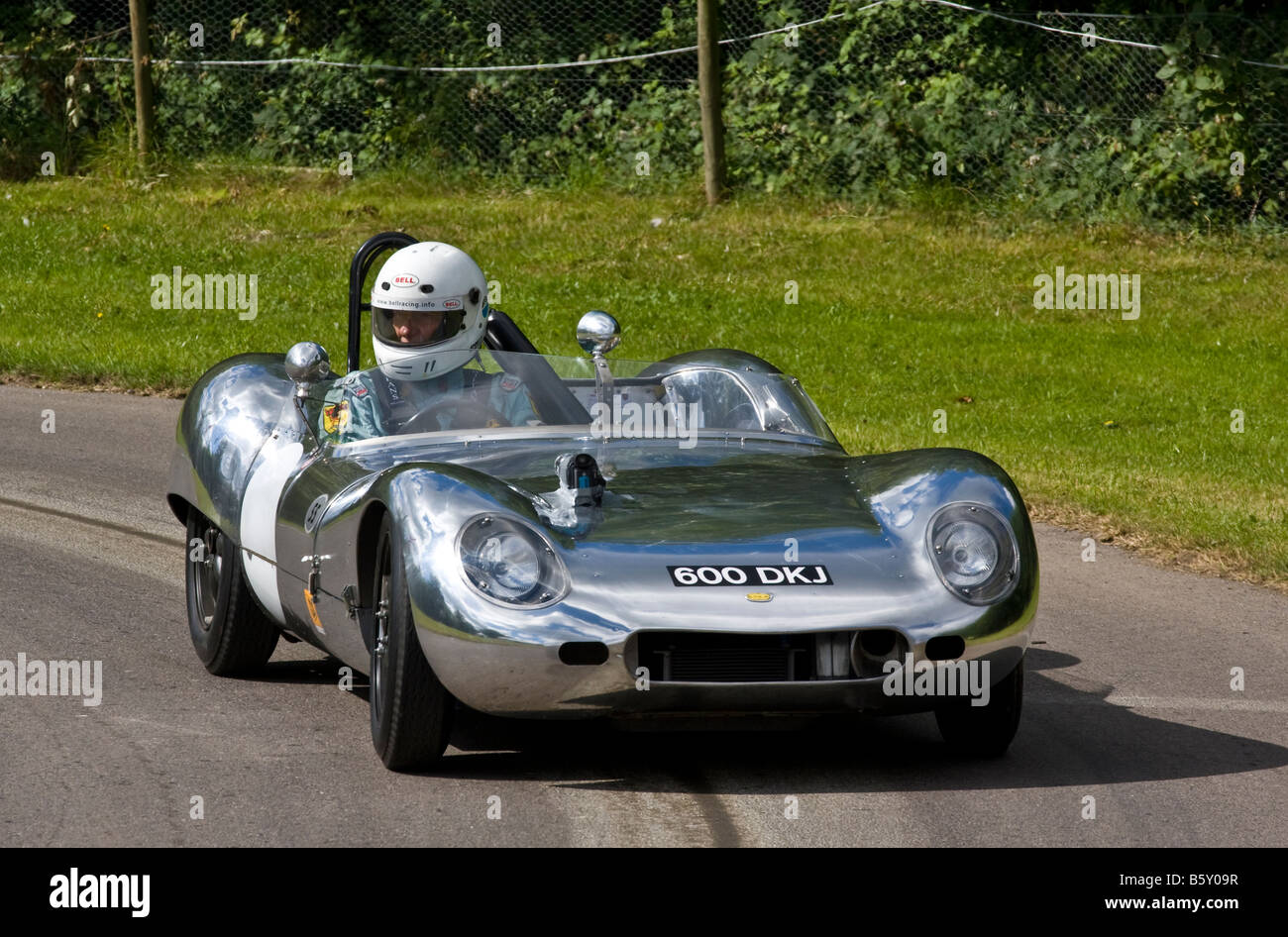 1958 Lola Climax Mk1 Prototype Racer With Driver Richard Wills At