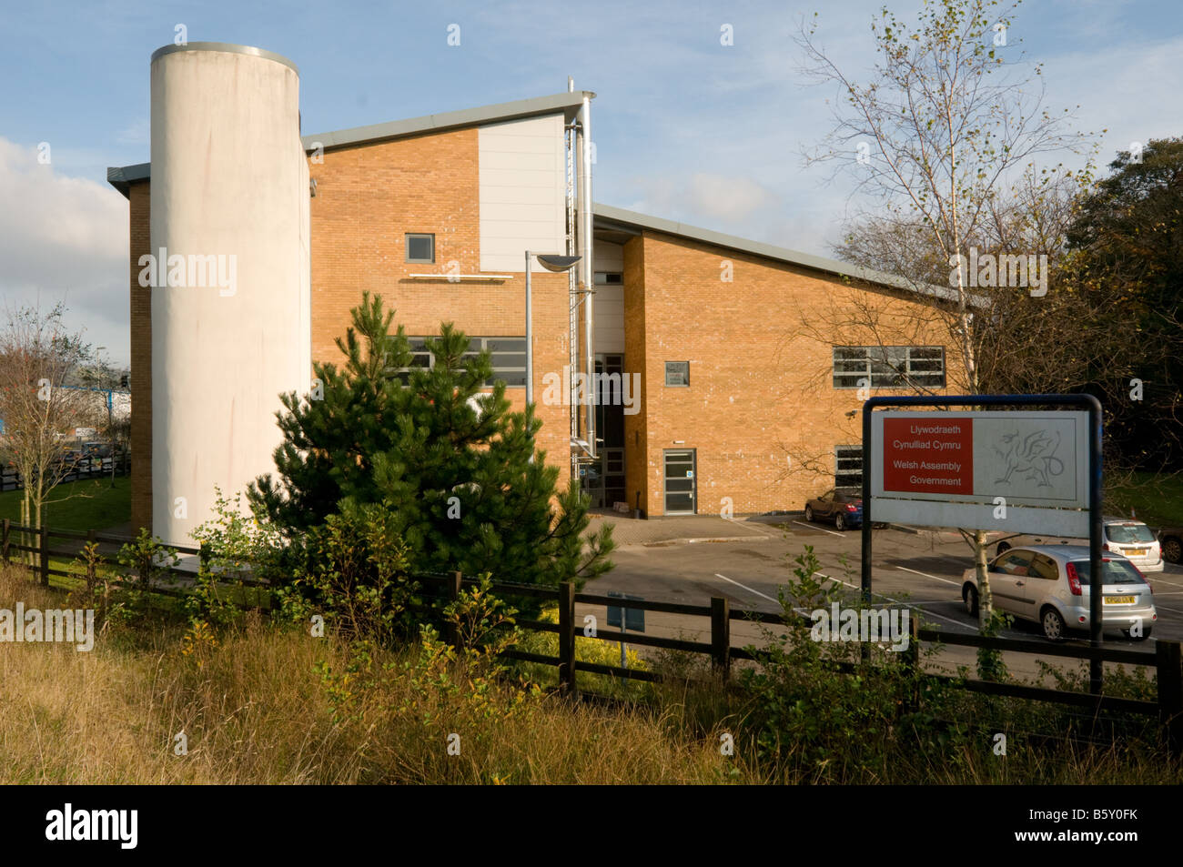 Wales Welsh Assembly government offices Bedwas Caerphilly south wales