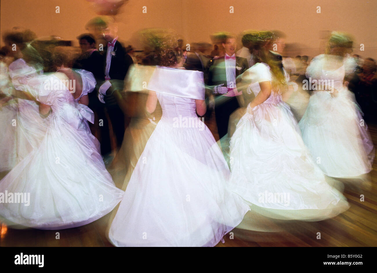 Debutante Ball, rural Australia Stock Photo Alamy