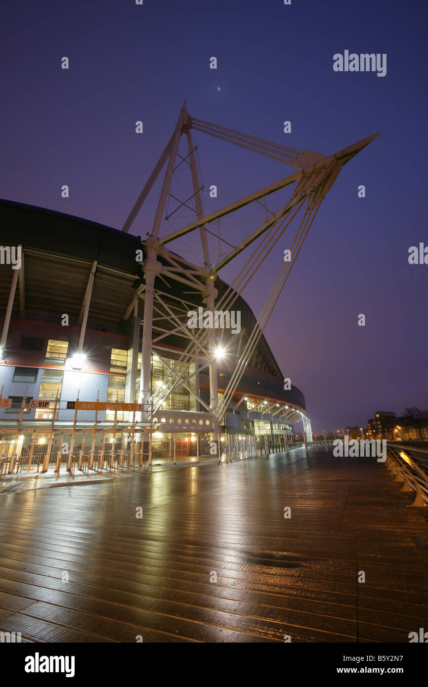 Cardiff Millennium Stadium Night Hi Res Stock Photography And Images