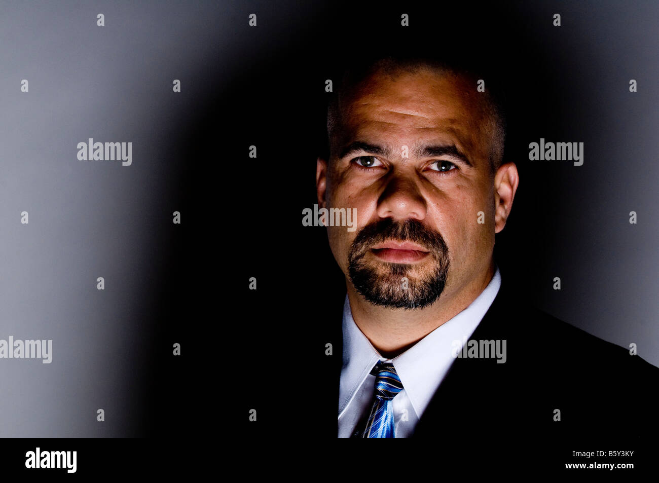 Portrait of Business man in suit and tie Stock Photo - Alamy