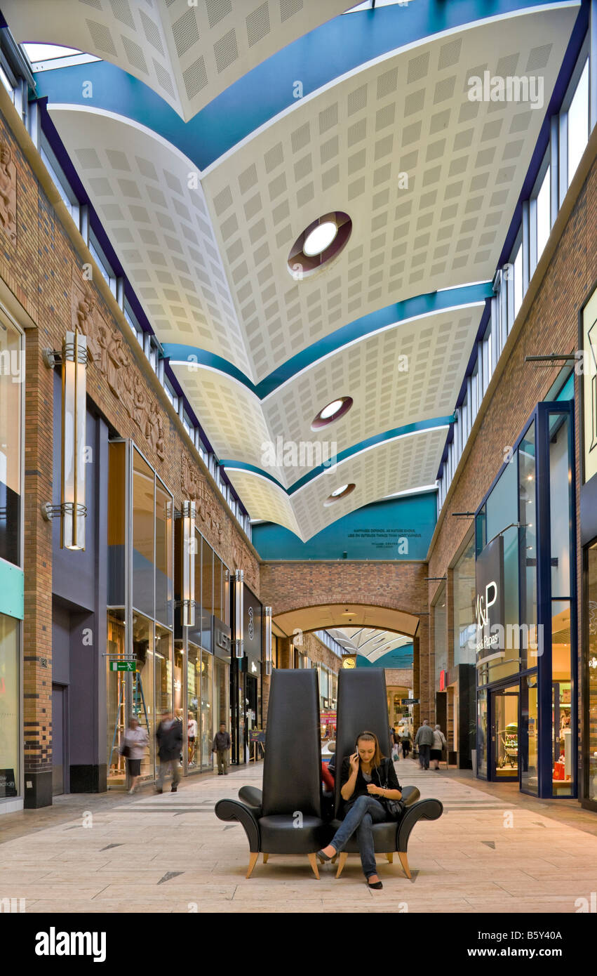 Touchwood Shopping Centre in Solihull Stock Photo - Alamy