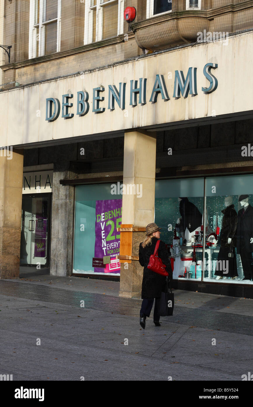Debenhams department store, Nottingham, England, U.K. Stock Photo