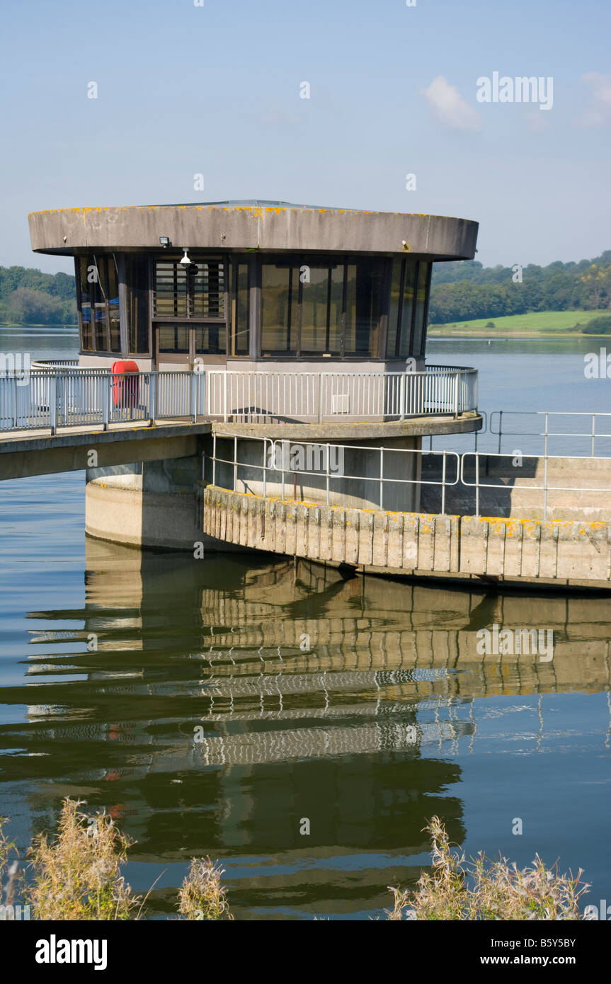 Control Centre Ardingly Reservoir West Sussex UK Reservoirs Stock Photo