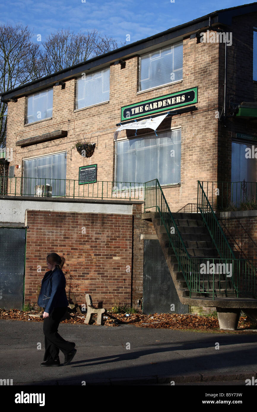 The Gardeners public house St Ann's, Nottingham, England, U.K. Site of
