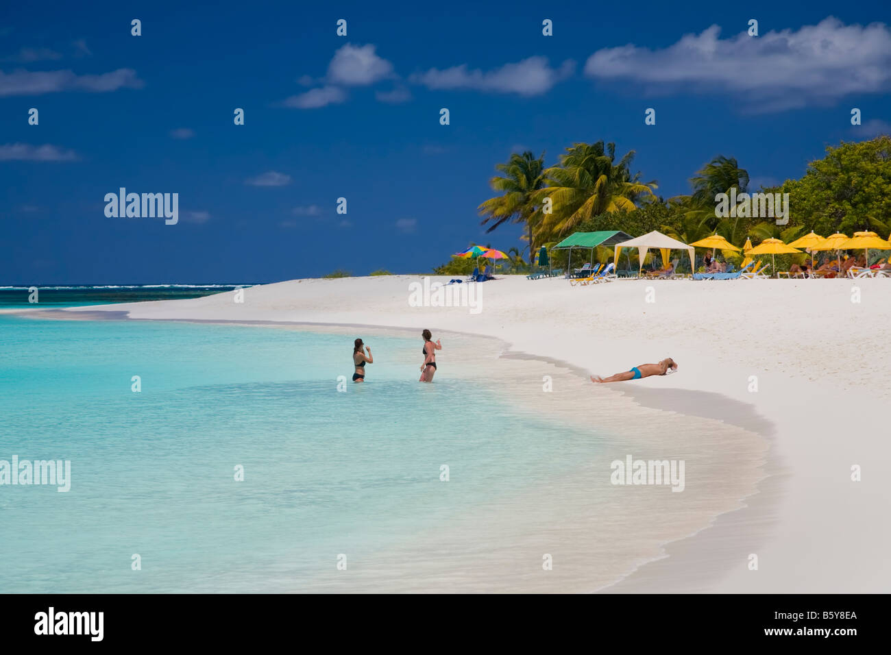 Shoal Bay East Beach On The Caribbean Island Of Anguilla In The British West Indies Stock Photo Alamy