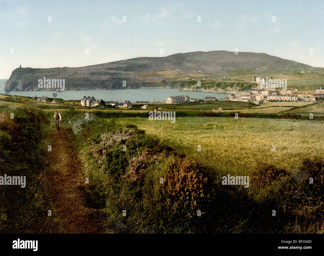 Port Erin, Isle of Man Stock Photo Alamy