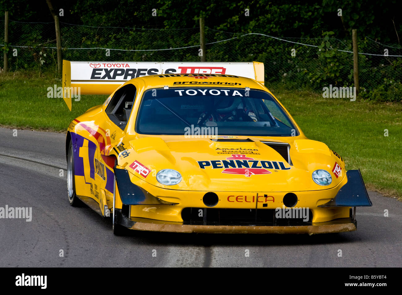 1994 Toyota Celica Pikes Peak ST204 GT with Rod Millen at Goodwood Festival of Speed, Sussex, UK. Stock Photo
