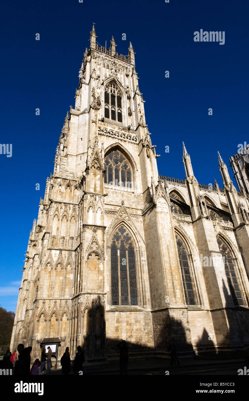 York Minster Yorkshire England UK FOR EDITORIAL USE ONLY Stock Photo