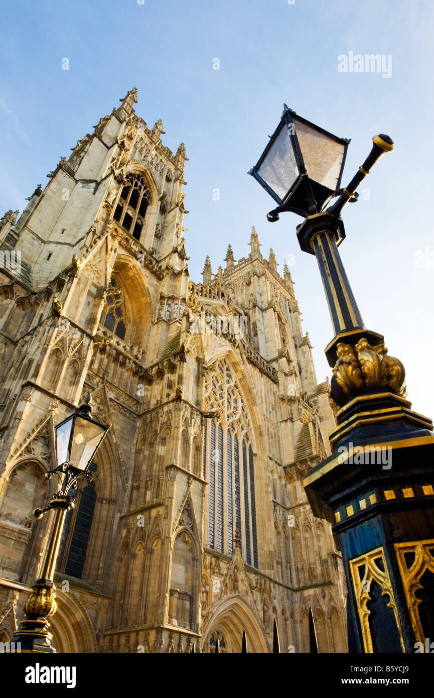 York Minster Yorkshire England UK FOR EDITORIAL USE ONLY Stock Photo