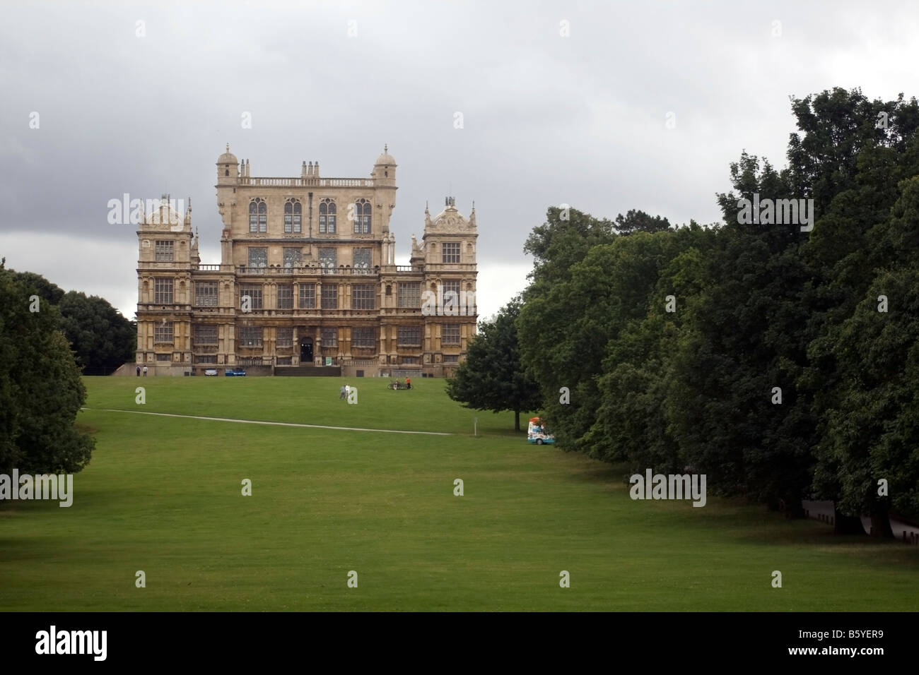 Wollaton Hall Built In Around 1588 By The Willioughbys Stock Photo - Alamy