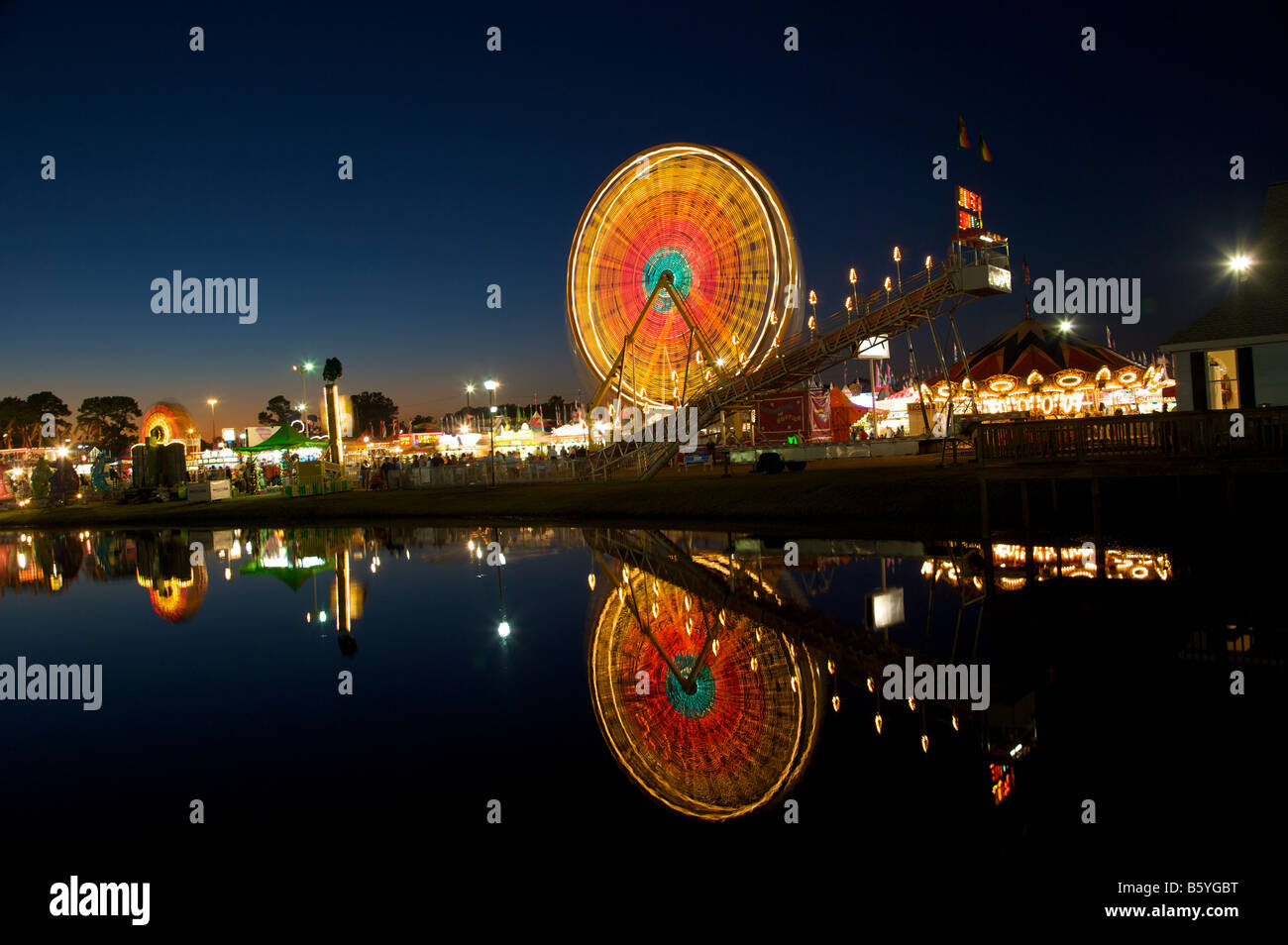The Coastal Carolina Fair in Charleston South Carolina Stock Photo Alamy