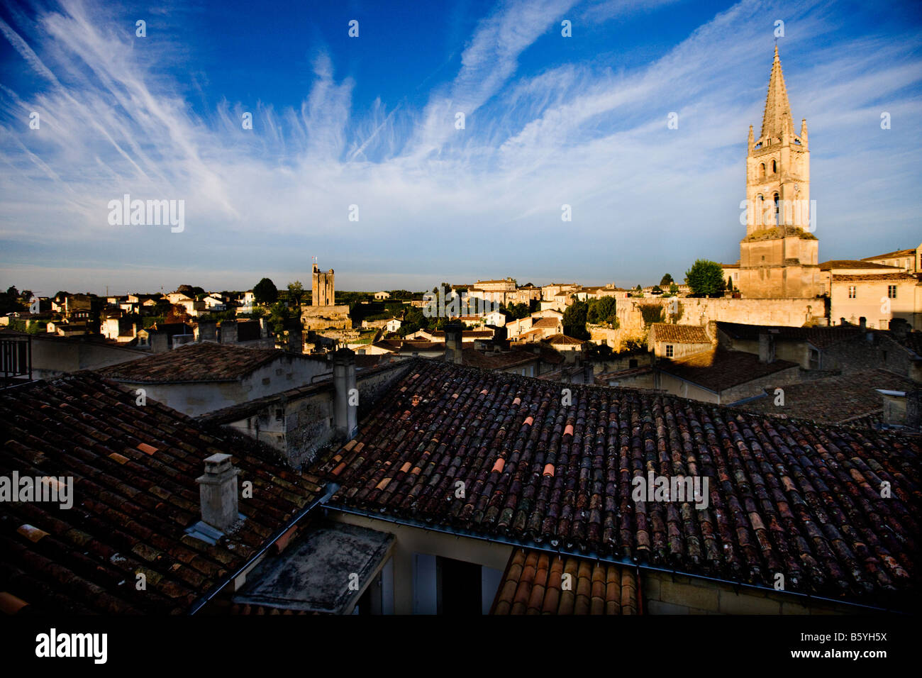 St Émilion Gironde France Bordeaux Stock Photo