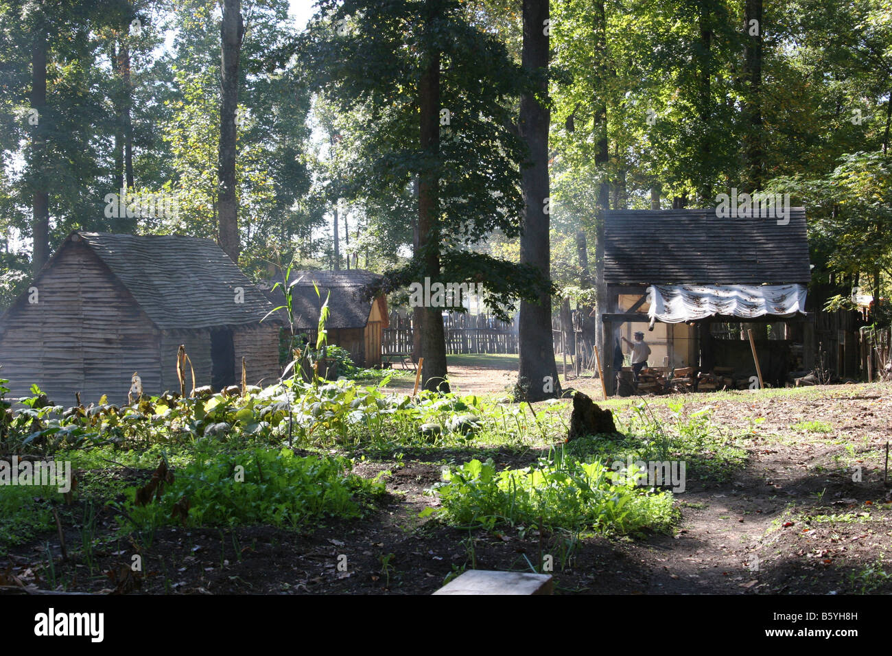 The Citie of Henricus reconstruction, the first city in the New World