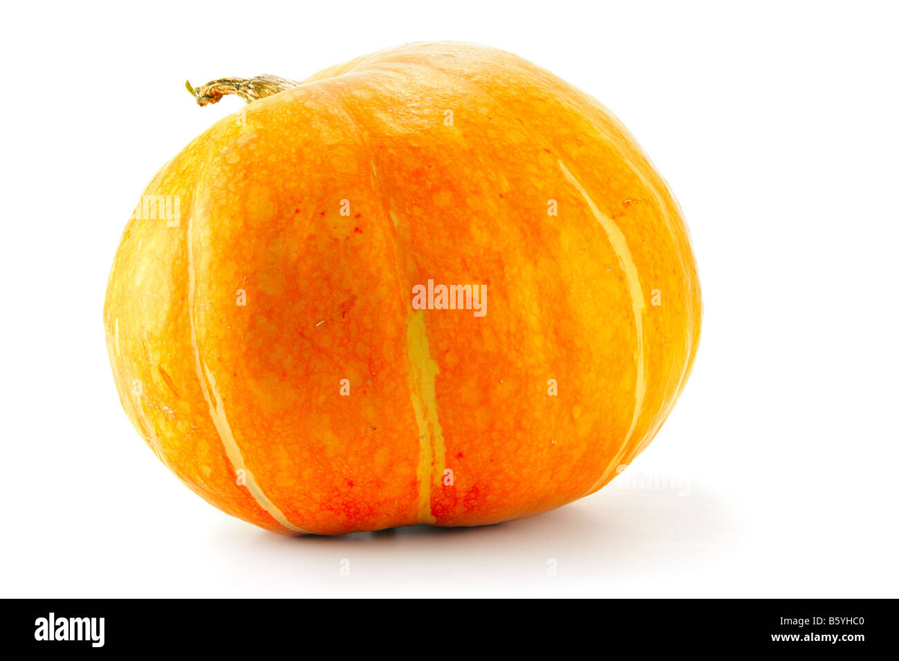 Orange pumpkin isolated over a white background Stock Photo - Alamy