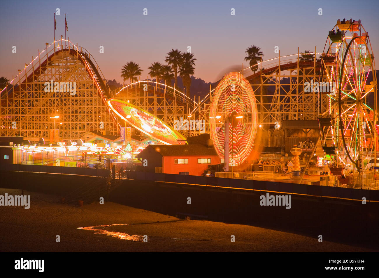 Santa Cruz Beach Boardwalk Santa Cruz California United States Of Santa Cruz Beach Boardwalk Santa Cruz California United States Of